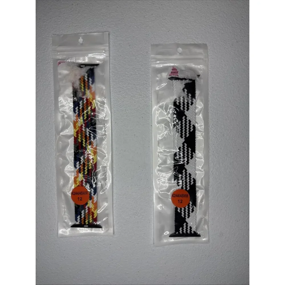 2 Pack Apple Watch Stretch Band 42/44/45mm (multicolor)